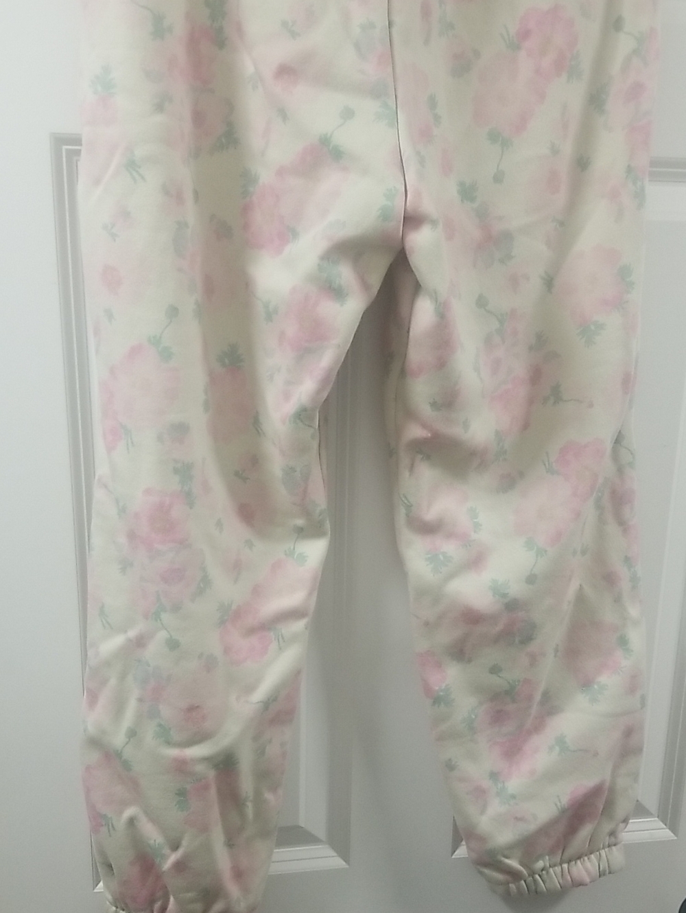 GAP PINK Floral Pastel Drawstring Joggers SZ. M  NWT - Picture 12 of 13